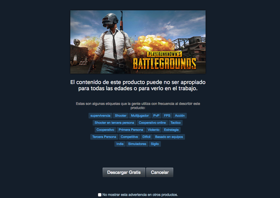 descargar gratis pubg