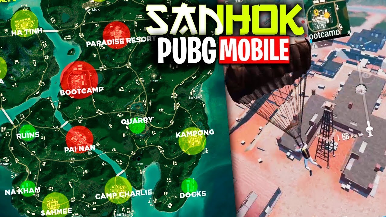 donde caer en sanhok imagen 2