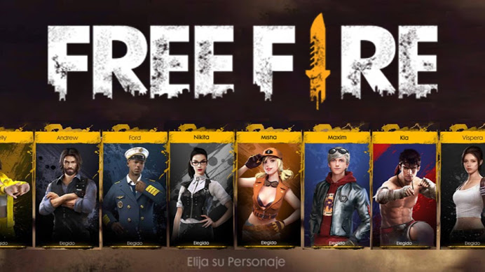 personajes free fire